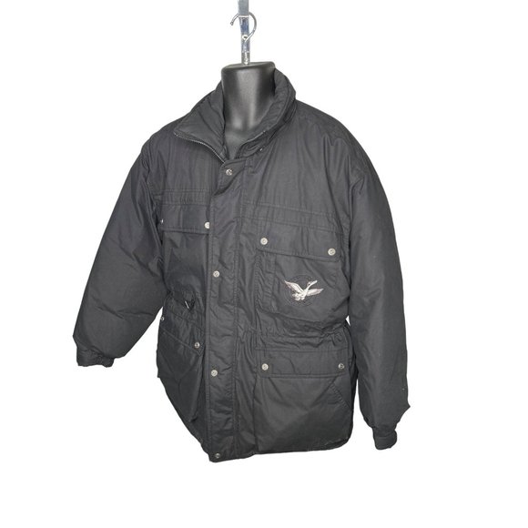 Canada Goose Jackets & Blazers - XL Triple Fat Goose TFG Jacket Parka Black Down Filled No Hood Womens